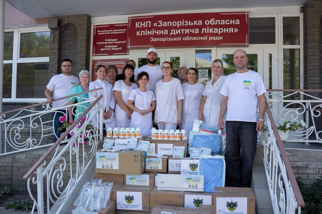 Валерий Дубиль: ''Поддержка военных и больниц в прифронтовых регионах, таких как Запорожье, — это вопрос безопасности всей Украины''