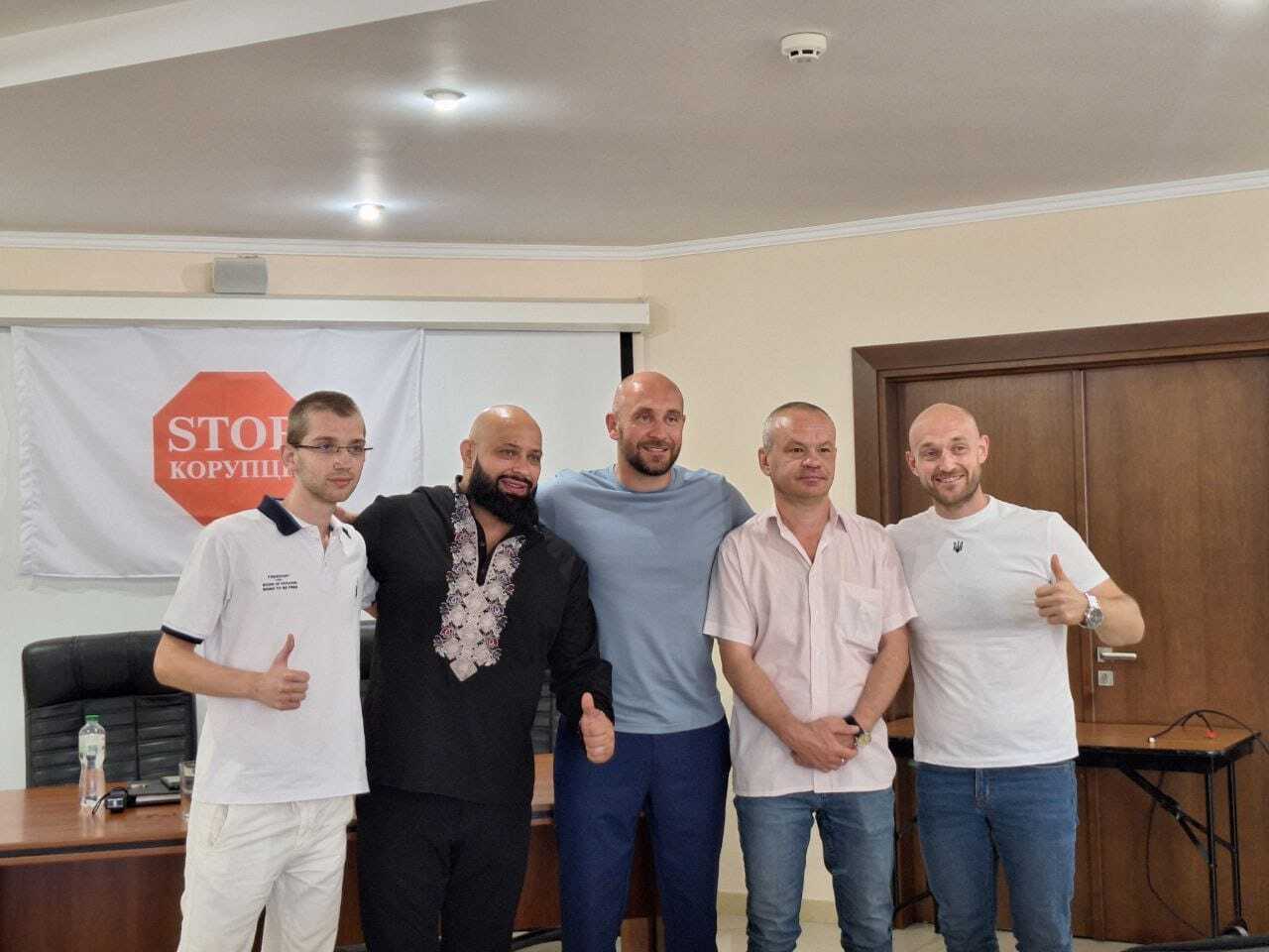 Брифинг ВОО ''Стоп коррупции'' в Ивано-Франковске