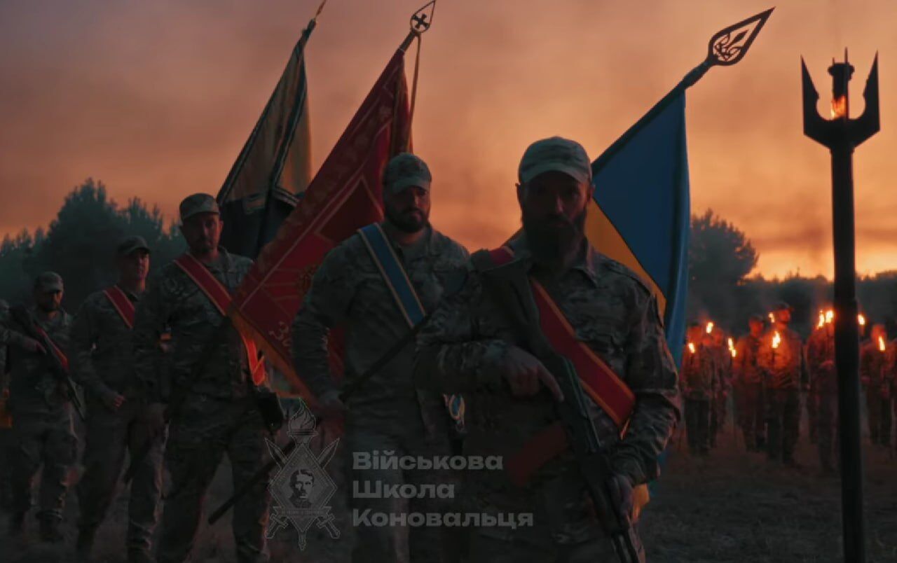 Церемония вручения шевронов