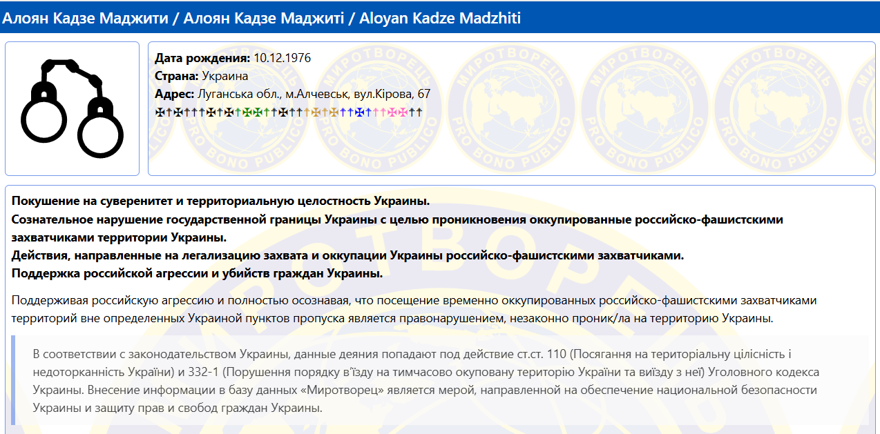 Алоян Кадзе Маджиті