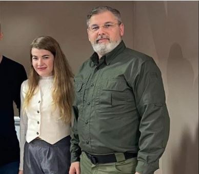 Руслан Запаранюк с Екатериной Сербин