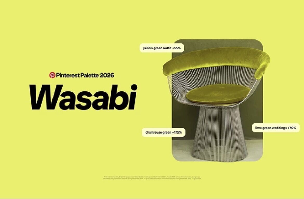 Pinterest назвав головні кольори 2026 року