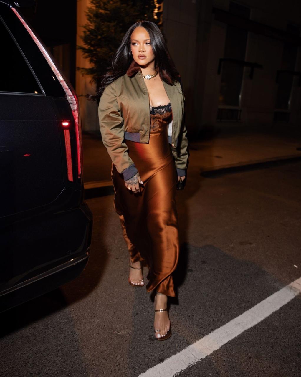 Рианна пришла поддержать A$AP Rocky на вечеринке в Нью-Йорке по случаю выхода его нового альбома
