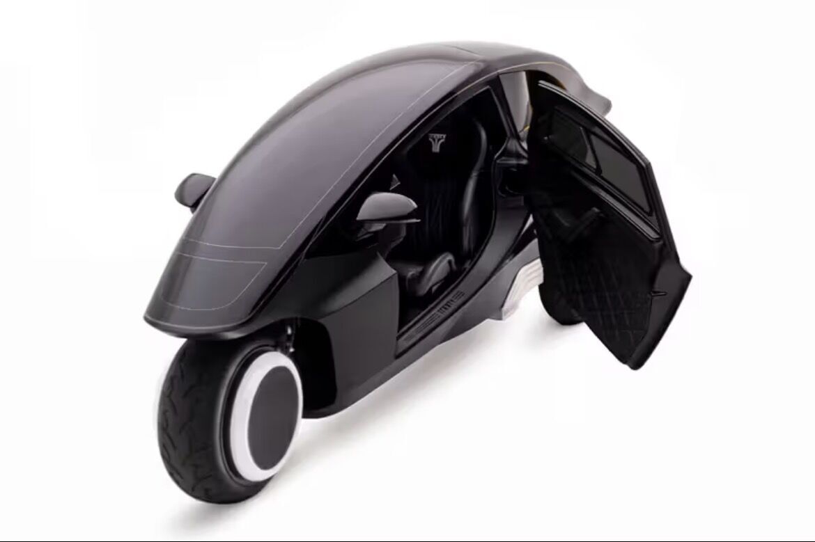 Співак Will.i.am презентував триколісний електрокар TRINITY як альтернативу міському транспорту