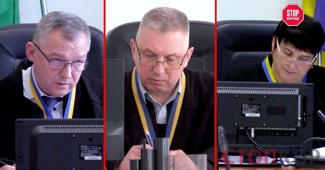 Судьи Заболотный, Оседач, Антипец