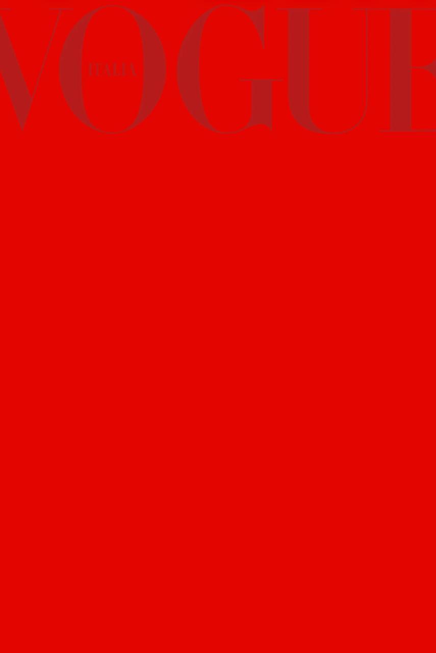 Память в цвете: Vogue Italia выпустил обложку в стиле Валентино Гаравани