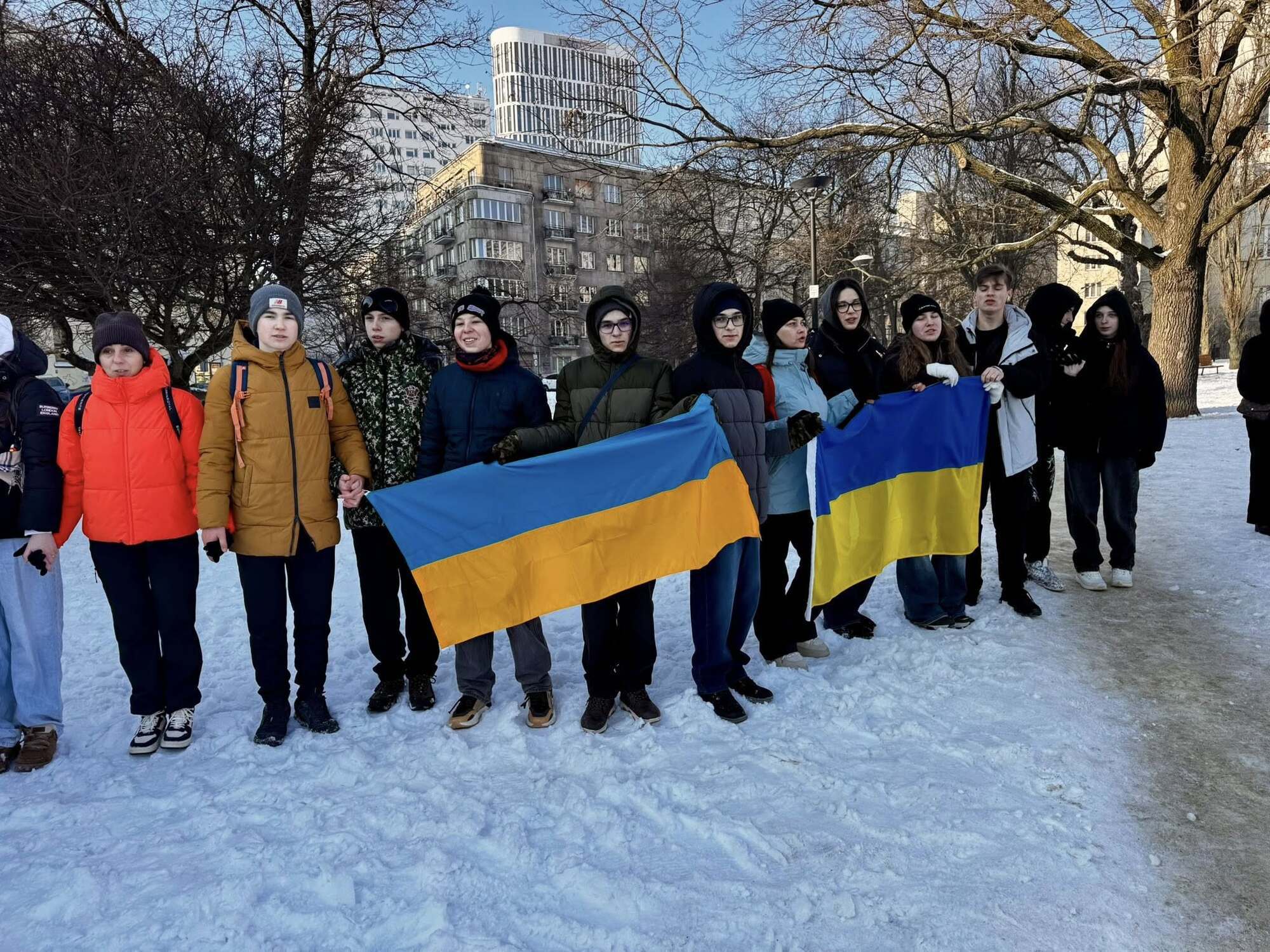 У Варшаві українці об’єдналися з нагоди Дня Соборності
