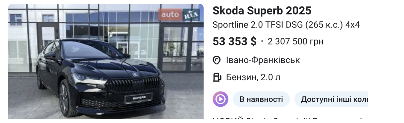 Автівки Мазура