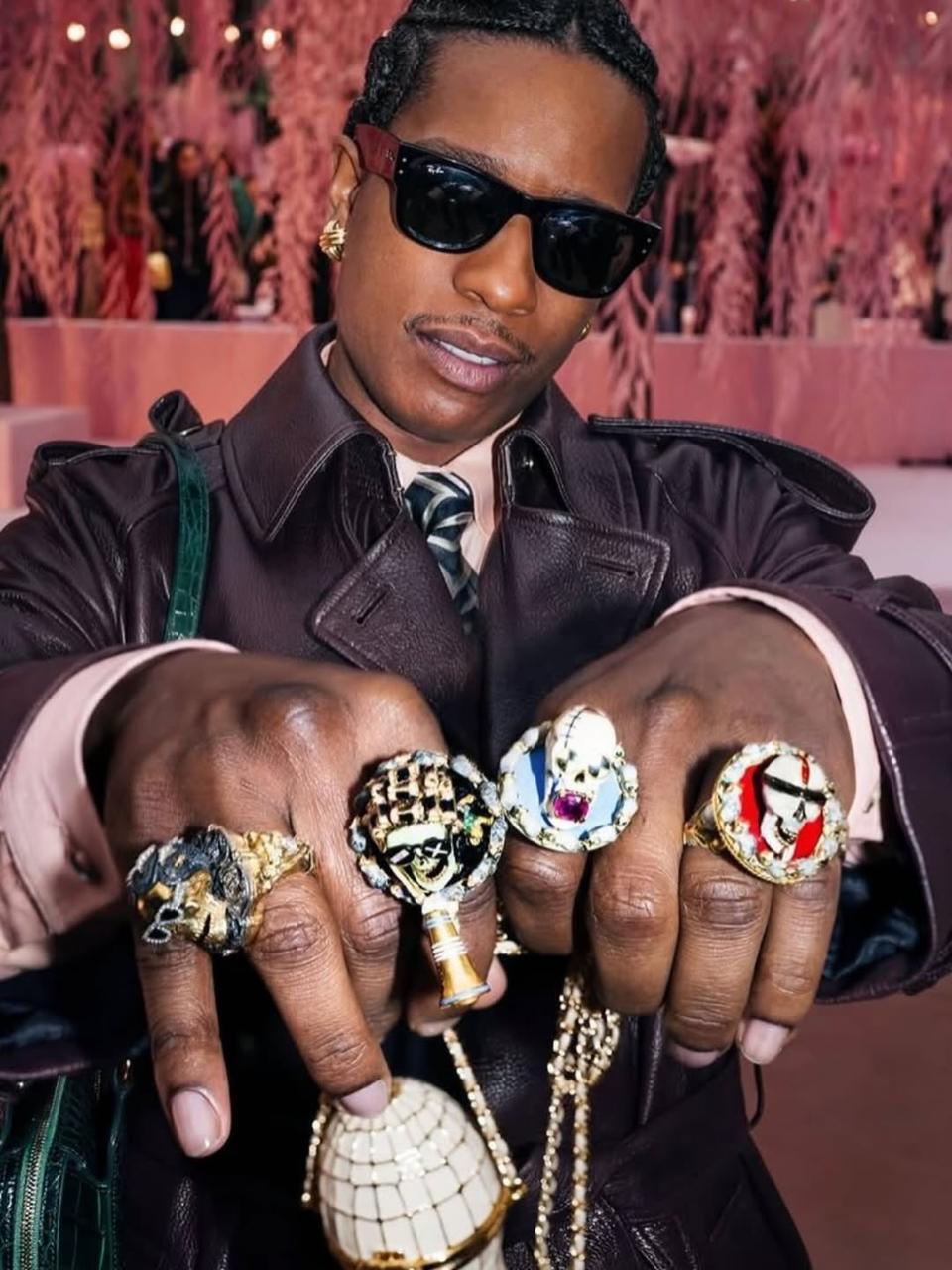 A$AP Rocky представив власний ювелірний бренд із черепами — PAVĒ NITEŌ