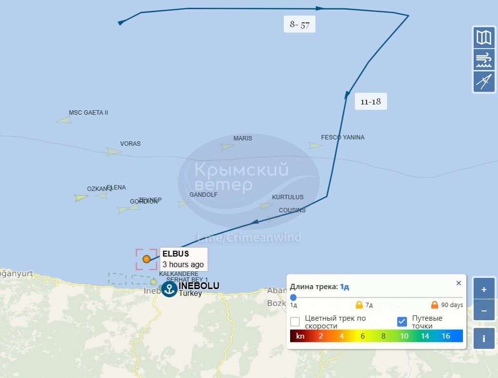 У Чорному морі біля узбережжя Туреччини дрон атакував нафтовий танкер