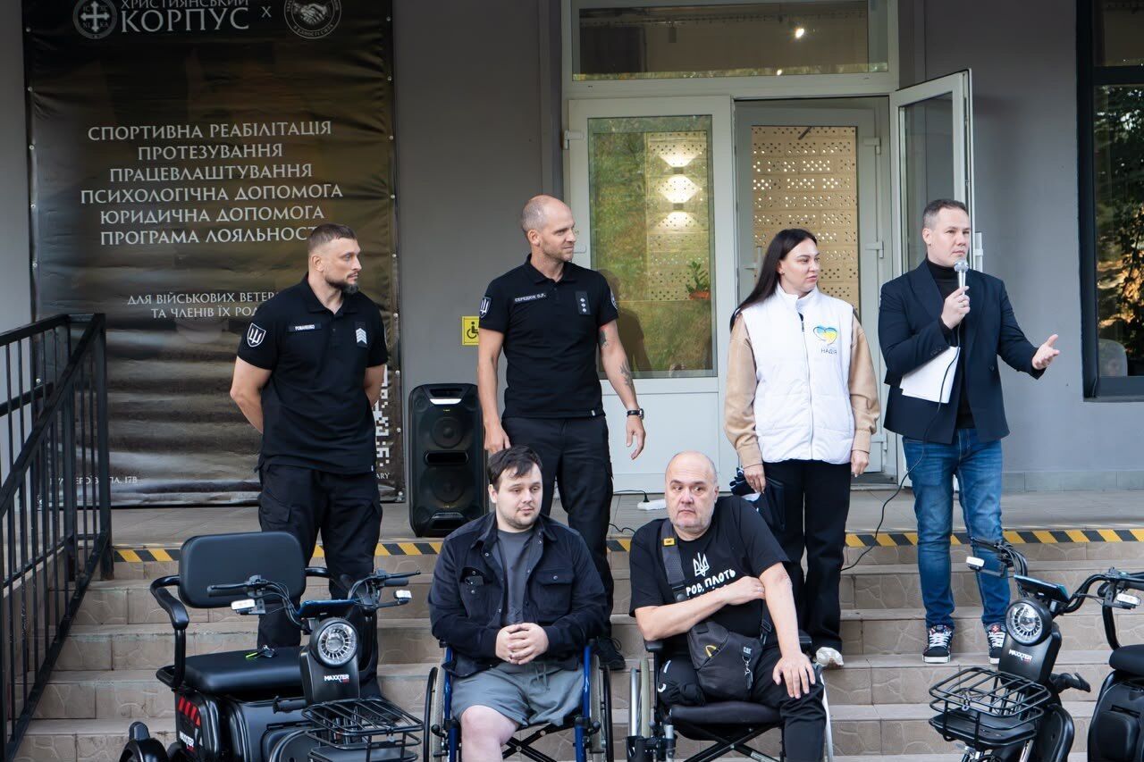 Християнський корпус і БФ молодіжної ініціативи ''Надія'' відкрили спортивно-реабілітаційний центр для ветеранів