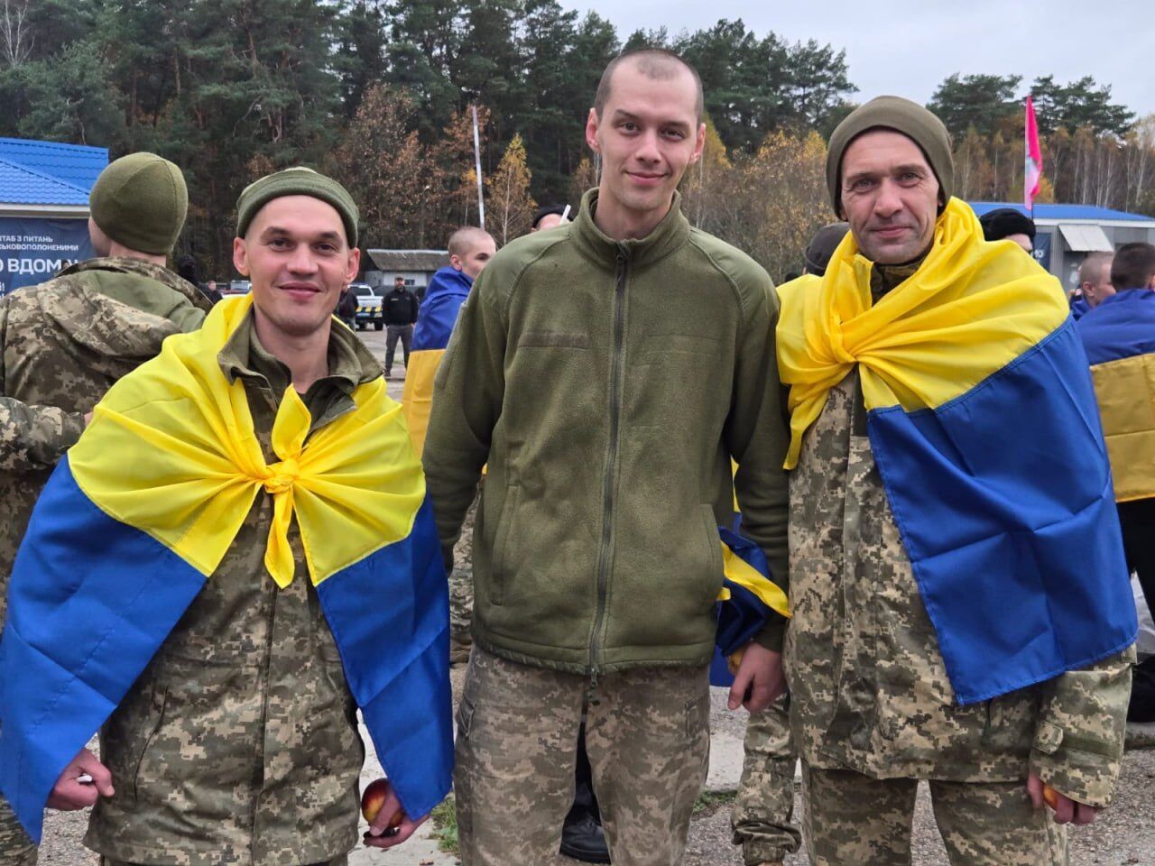 В Украину вернулись 270 пленных: среди них пятеро, которых считали погибшими в Оленивке