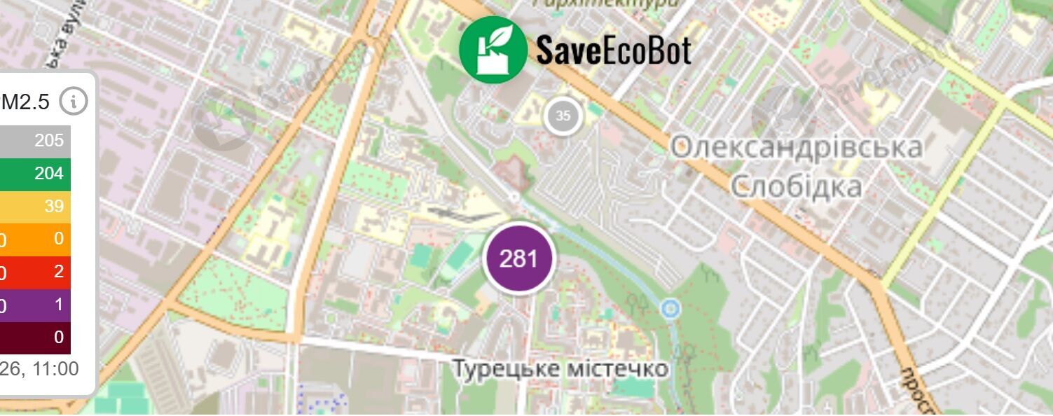 В Белой Церкви и Броварах зафиксировали загрязнение воздуха: что известно