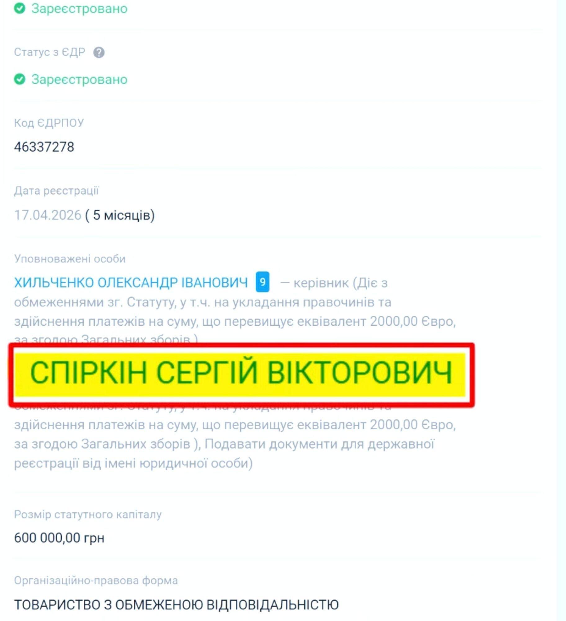 Повноваження керівників компанії обмежені: правочини і платежі понад еквівалент 2 000 євро потребують згоди загальних зборів