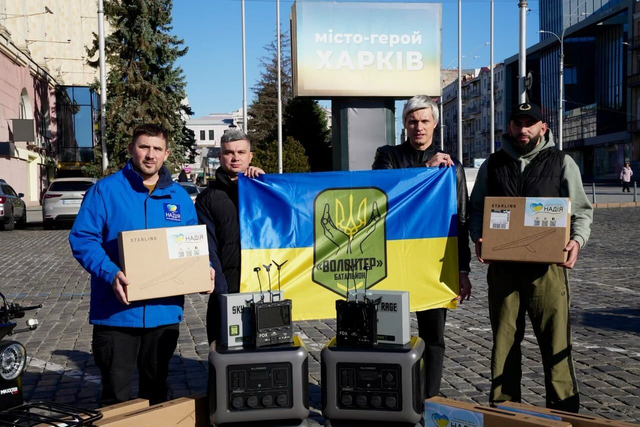 457 миссия на Харьковщину: Валерий Дубиль, фонд ''Надежда'' и Олег Крот передали помощь защитникам