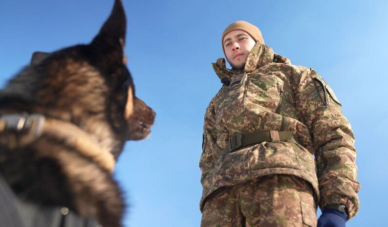 Перший іноземний пес Нацгвардії: німецька вівчарка Фйоль готується до служби на Черкащині