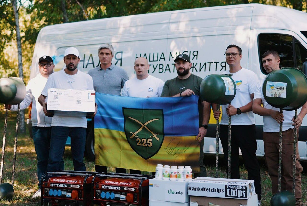 Фонд ''Надежда'' передал военным все необходимое