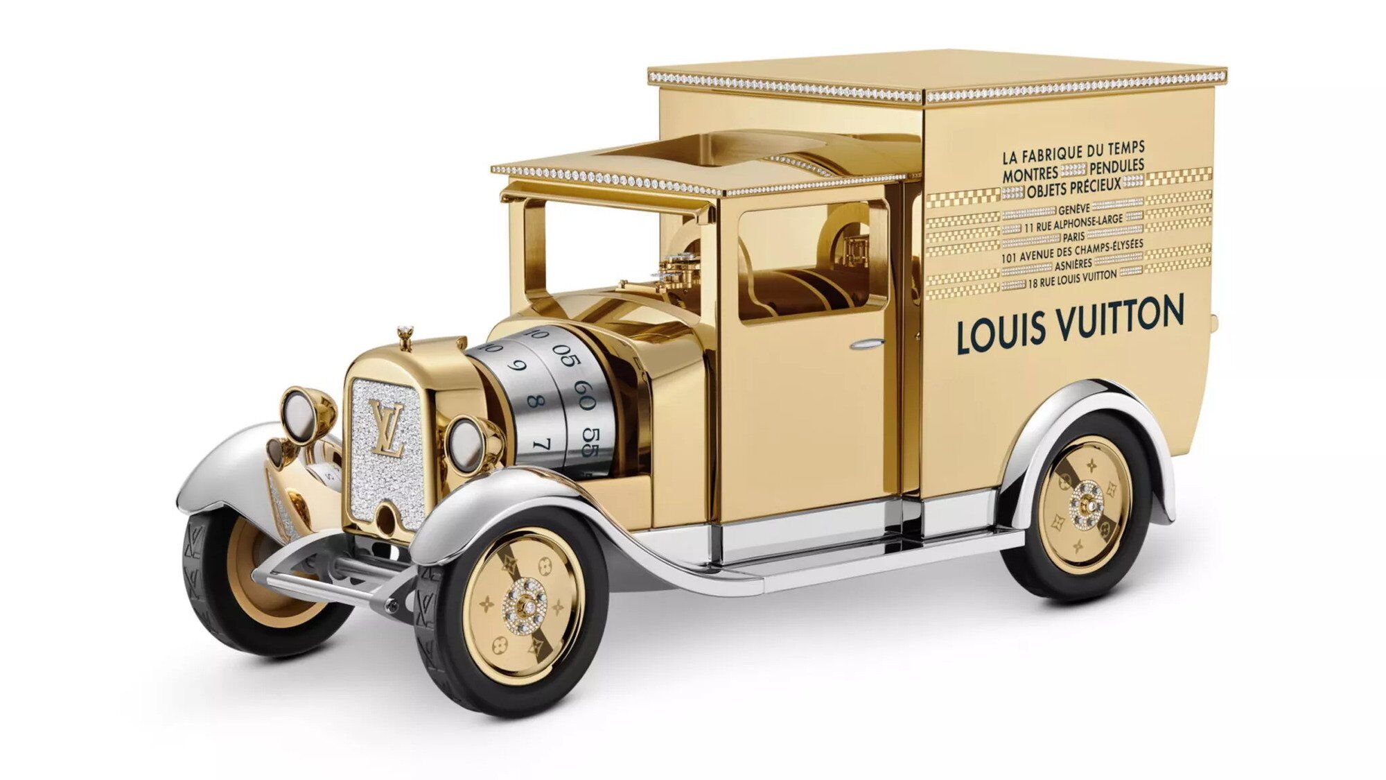Louis Vuitton вражає новим годинником у вигляді вантажівки