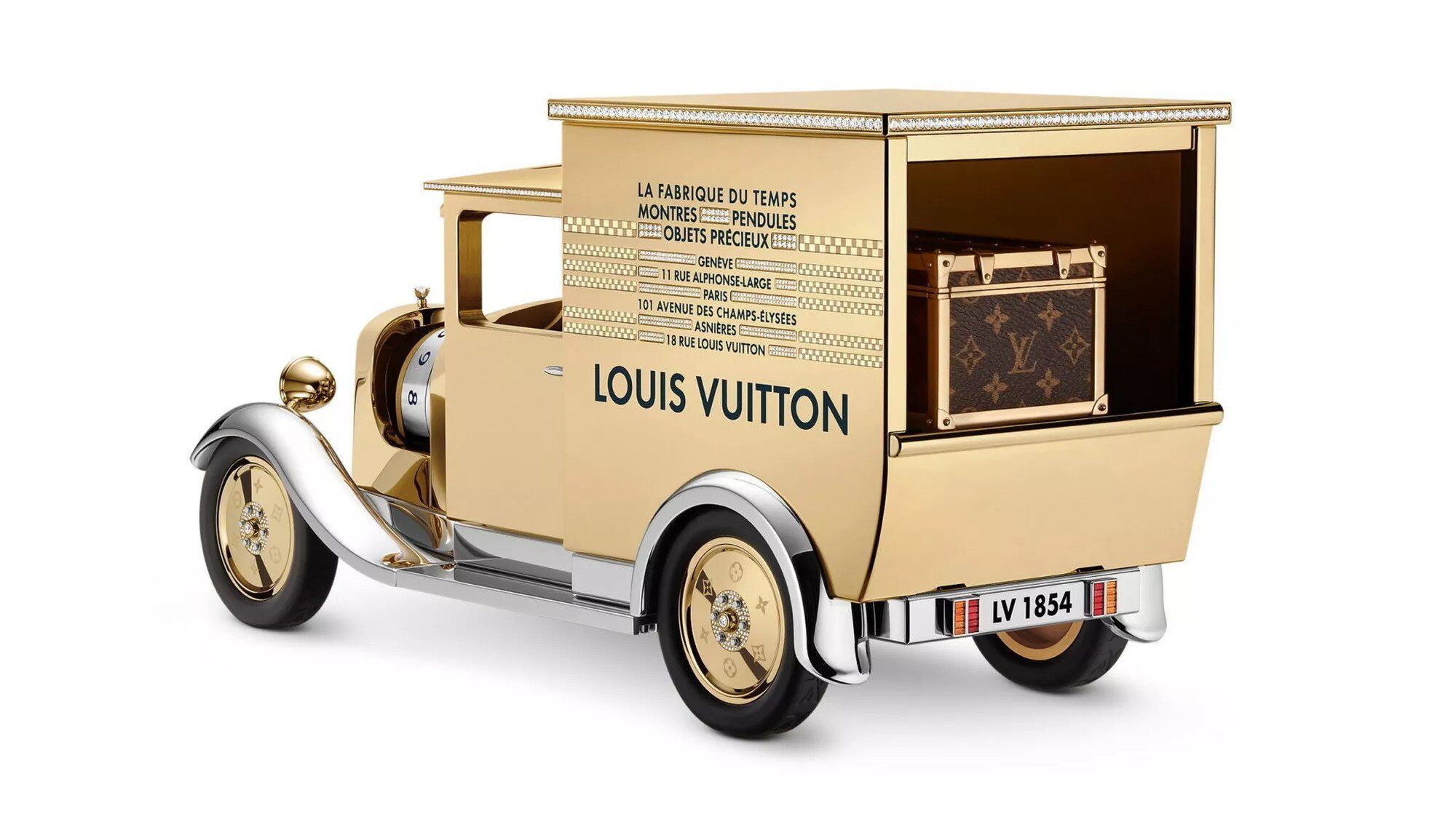 Louis Vuitton вражає новим годинником у вигляді вантажівки