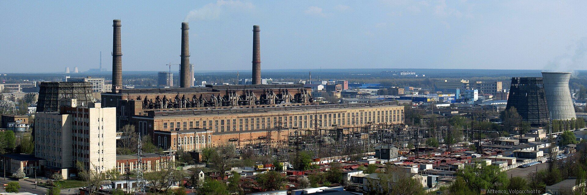 Довоенная Дарницкая ТЭЦ