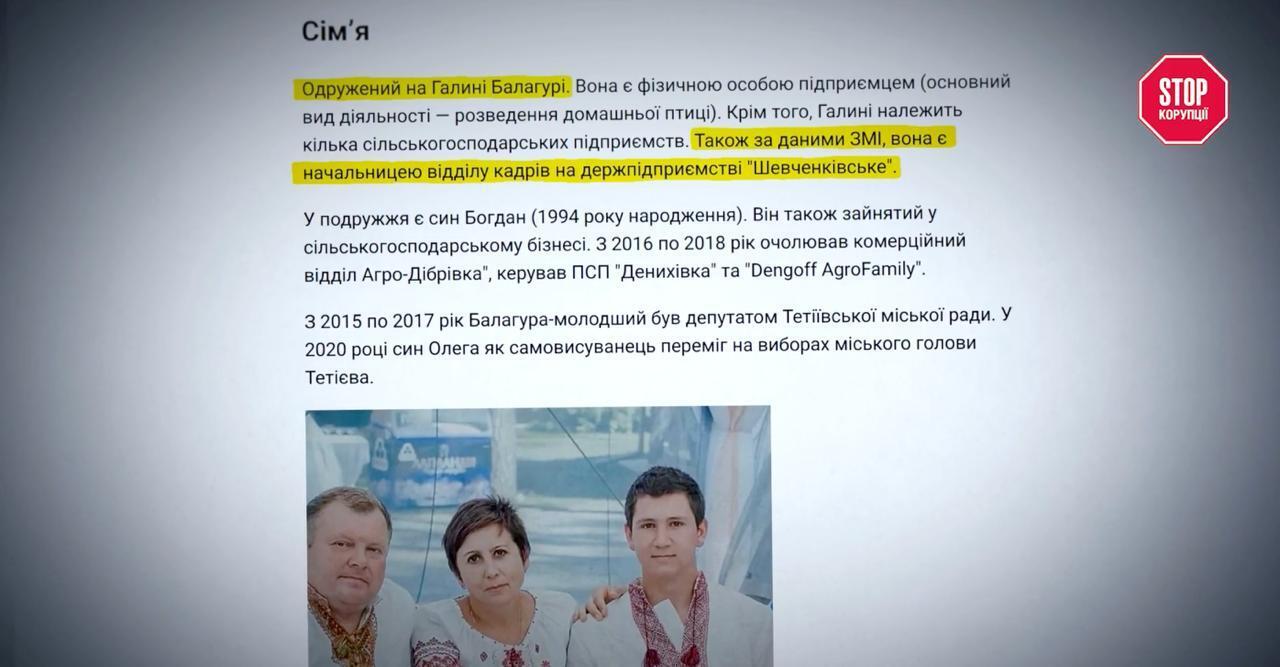 4 тысячи гектаров и семейный бизнес на государственной земле: как Олег Балагура руководит ДП в Тетиве