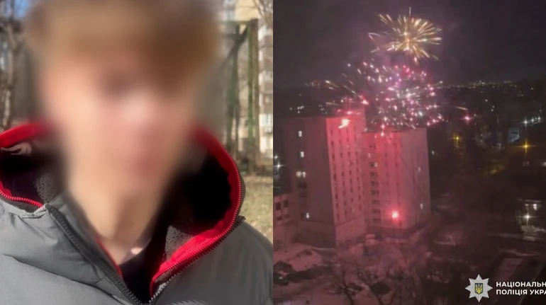 В Киеве 16-летний парень запустил фейерверки: полиция составила протокол о хулиганстве