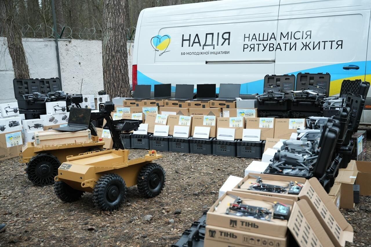 50-та місія до ГУР: фонд ''Надія'', Валерій Дубіль та Антон Бахур передали ''Спецпідрозділу Тимура'' допомогу на понад 12 млн грн