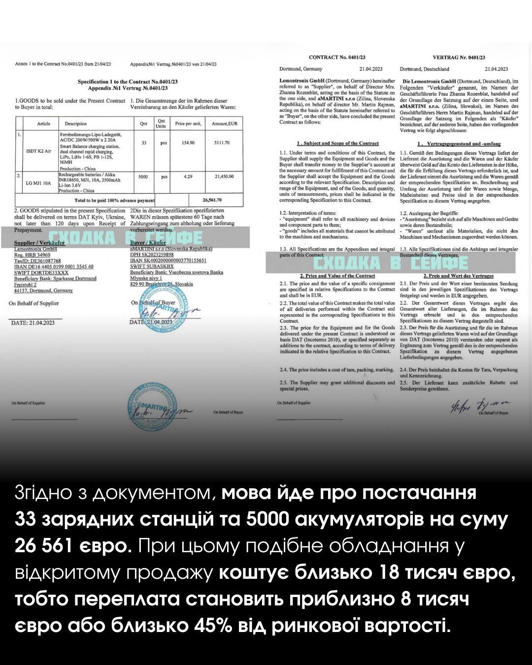 О поставках для дронов