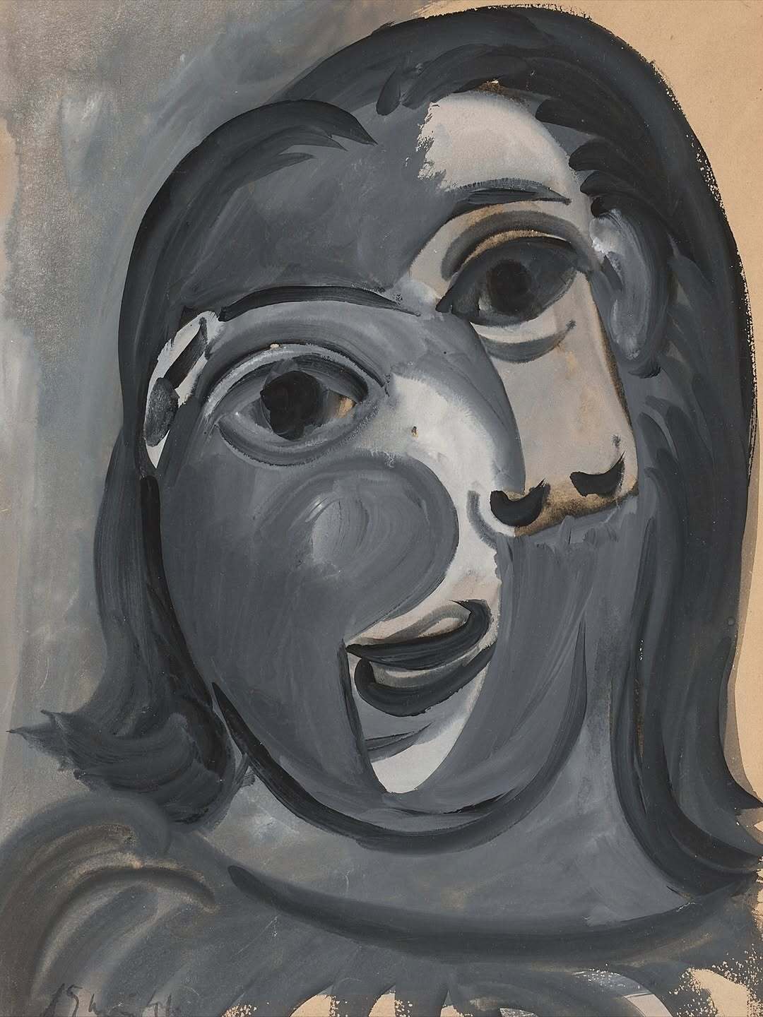 Картина ''Голова жінки'' Пікассо