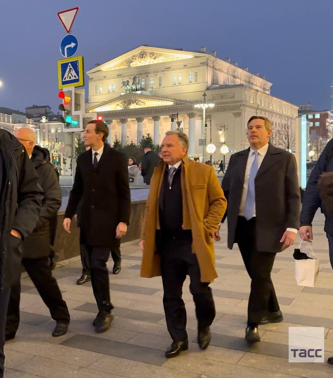 путин встретился Кушнером и Виткоффом