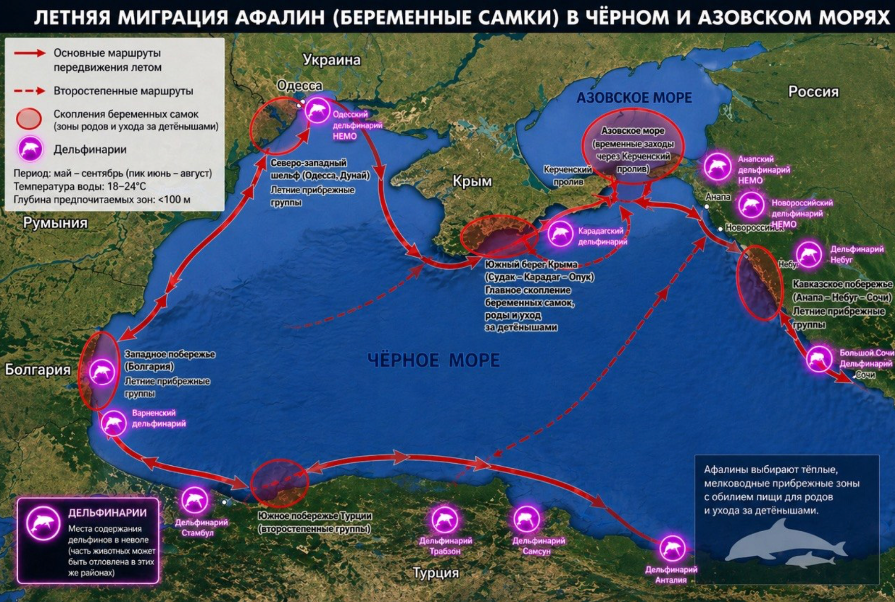 Одесские дельфинарии и сеть ''Немо'' оказались в центре расследования