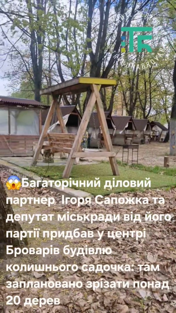 Вид территории детсада