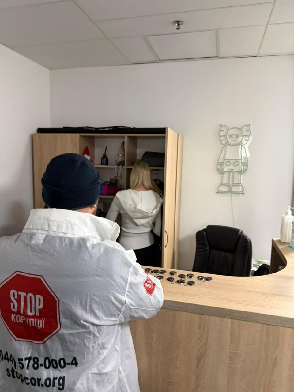 Журналисты встретили подозрительный колл-центр в центре Киева