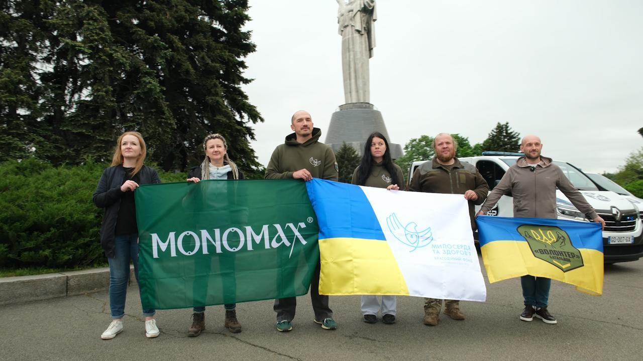 Эвакуация и чай на фронте: ''Мономах'' присоединился к гуманитарной миссии фонда ''Милосердие и здоровье''