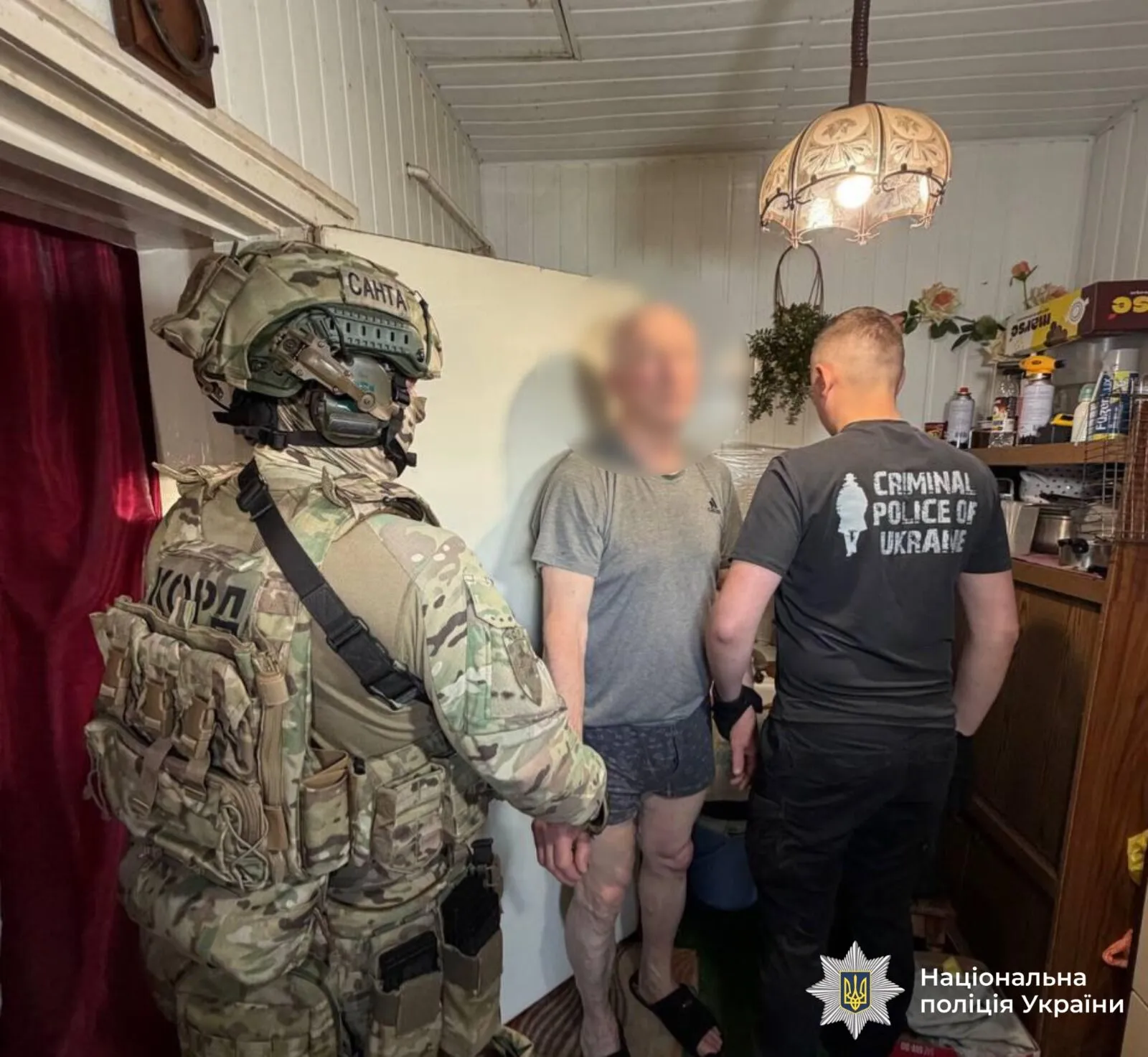 Задержание членов преступной группы