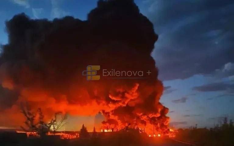 Взрывная ночь в Башкортостане: вспыхнула стратегическая нефтебаза ''ИнтекХим''