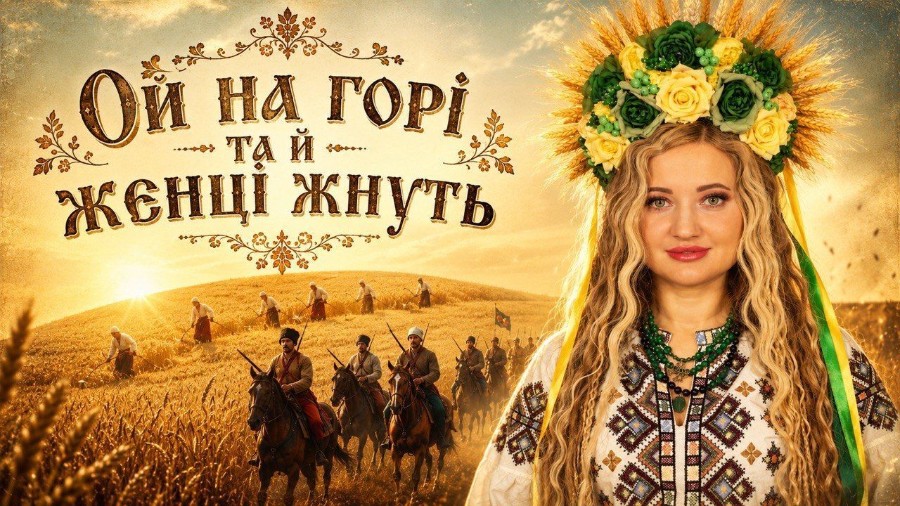 Военная певица Ахтырчанка представила современную версию песни ''Ой на горе и жнецы жнут'' ко Дню Вышиванки