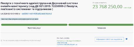 Закупівля технічного адміністрування