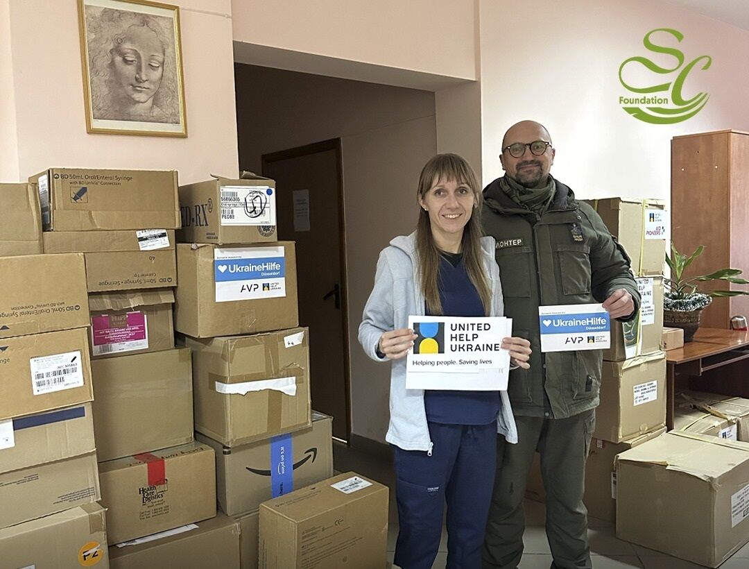 SC Foundation та БФ ''Шляхетна справа'' передали допомогу Бессарабській багатопрофільній лікарні