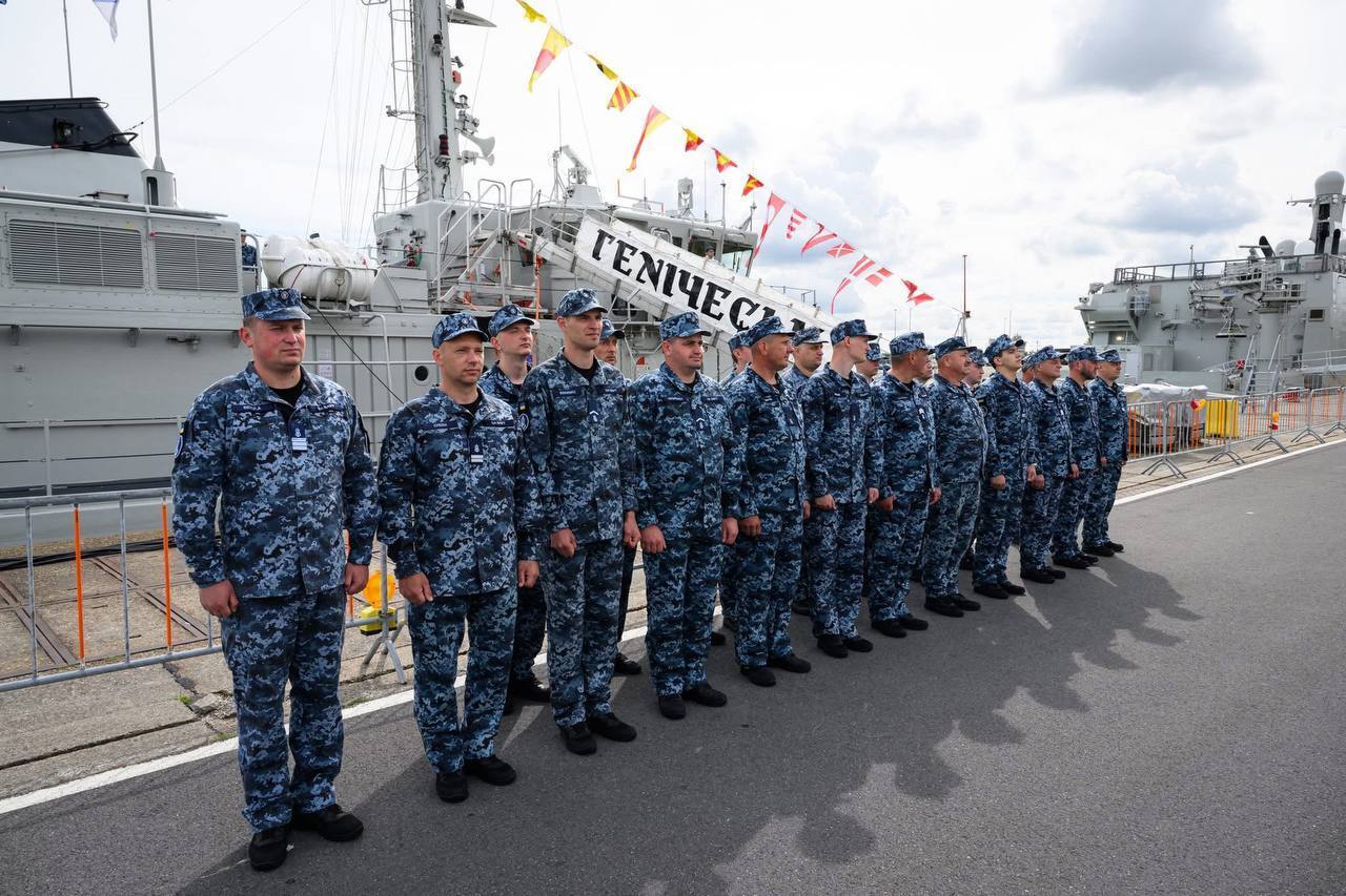ВМС Украины получили еще один противоменный корабль класса Alkmaar от Нидерландов
