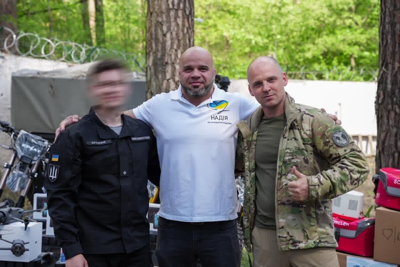 Христианский корпус и фонд ''Надежда'' передали военным технику для спасения жизней на фронте