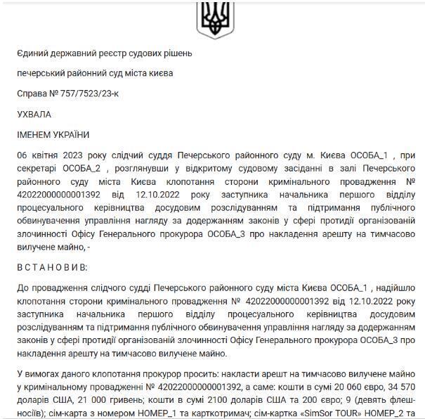 ''Патріот Агро'' у матеріалах кримінальних проваджень