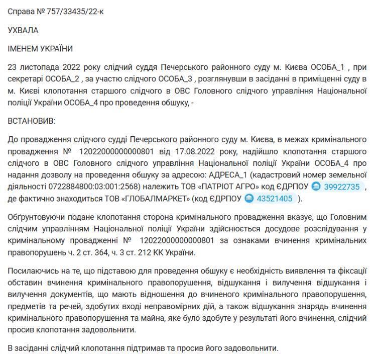 Кримінальне провадження №12022000000000801