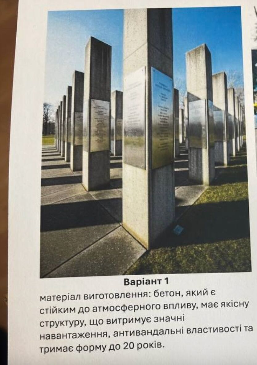 Скандал вокруг Аллеи Героев в Киеве: проект не соответствует макетам