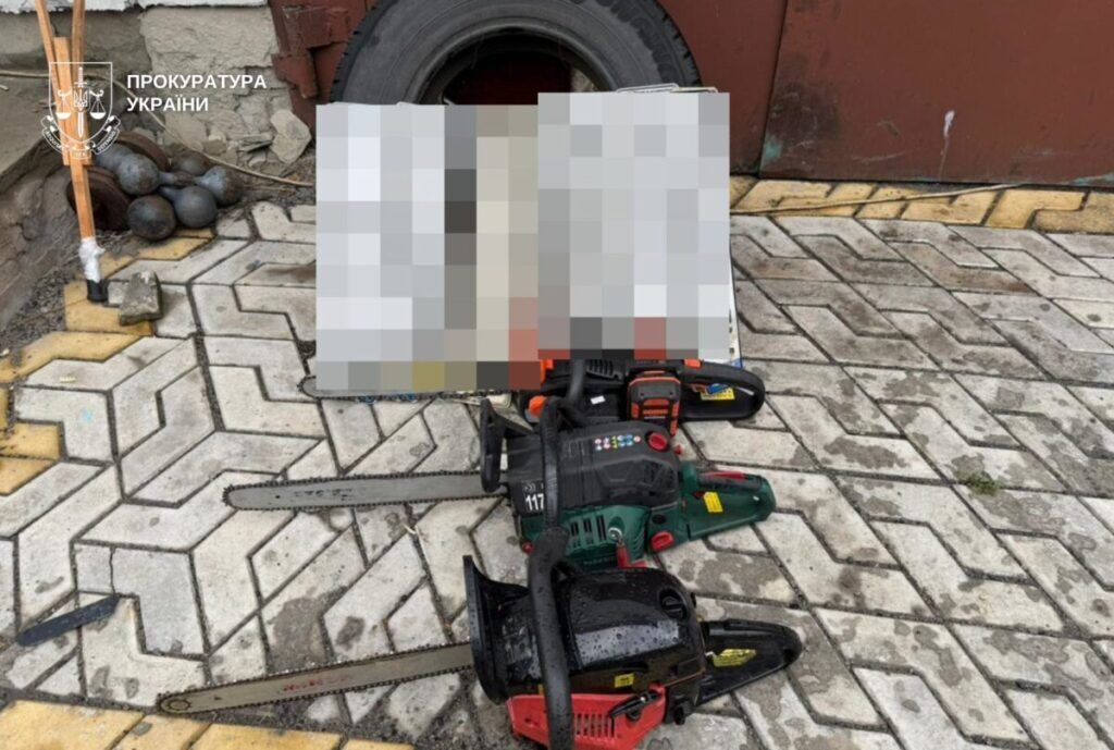 Более тысячи незаконно срубленных деревьев: на Днепропетровщине задержали группу ''черных лесорубов''