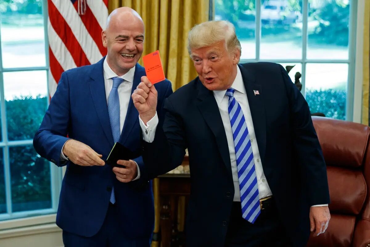 Трамп хоче зробити президента FIFA генсеком ООН: Інфантіно може змінити Гутерріша