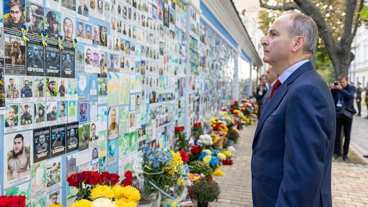 Премьер Ирландии Михал Мартин прибыл в Киев: обсудит вступление Украины в ЕС и поддержку от Дублина