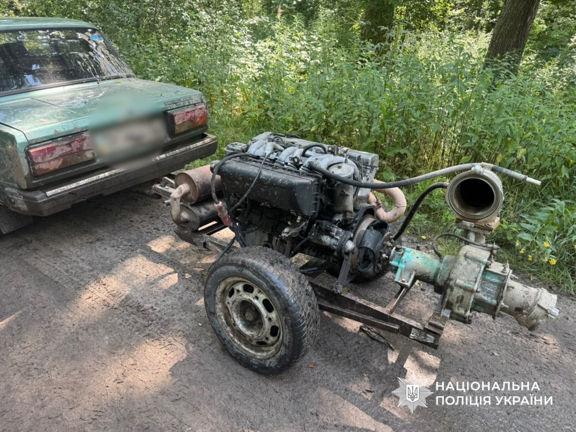 На Рівненщині Нацполіція виявила нові місця незаконного видобутку бурштину