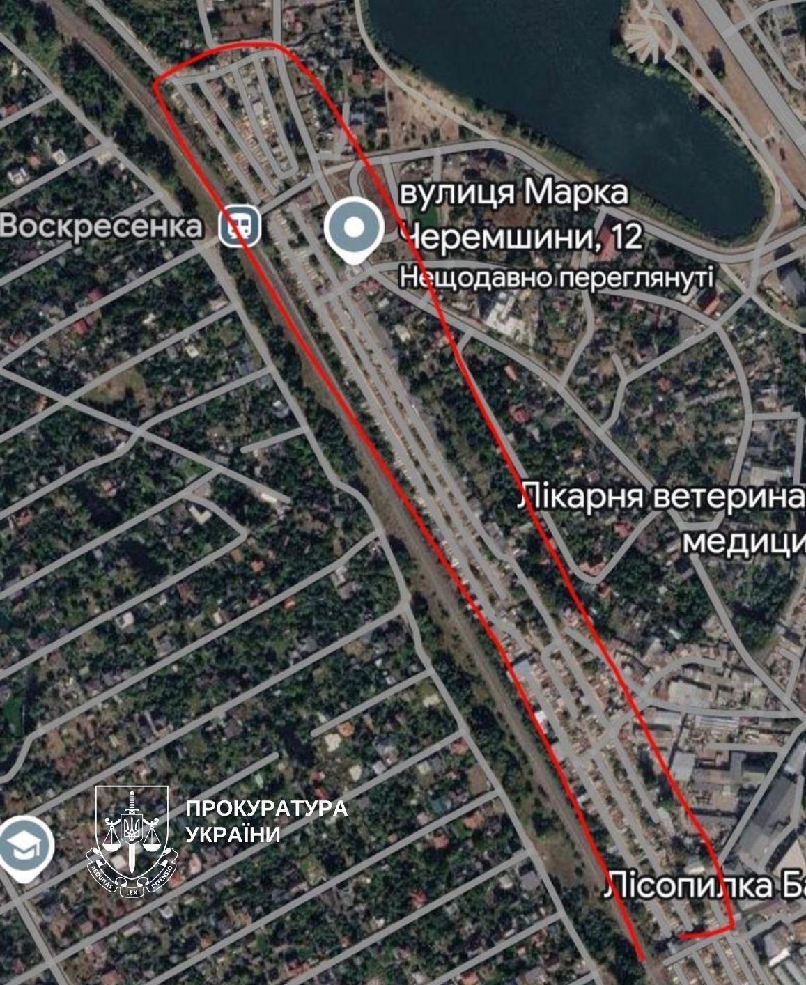 В Киеве из-за несуществующего здания пытались завладеть землей стоимостью более 102 млн грн