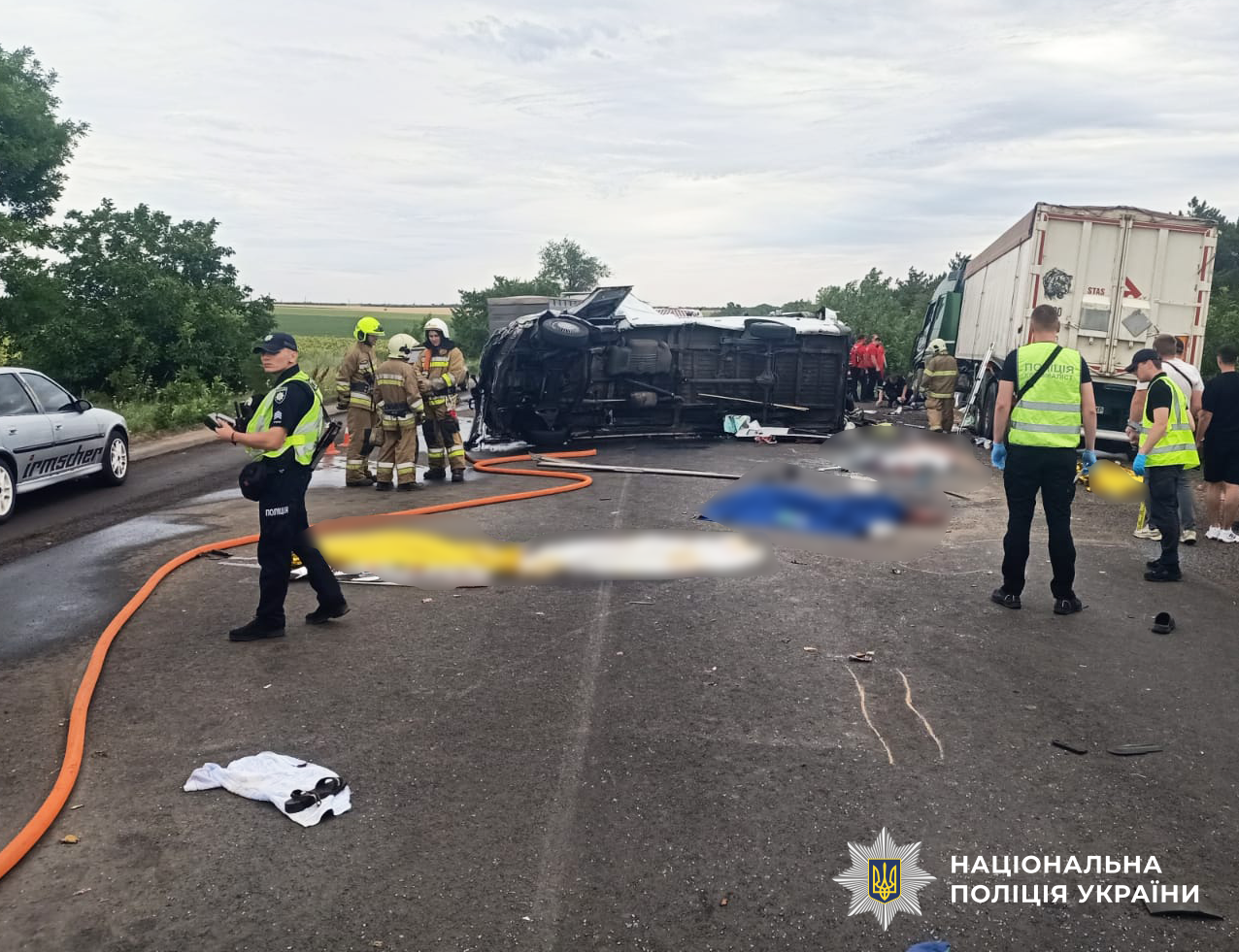 Масштабна ДТП із 12 загиблими на Миколаївщині: розпочато розслідування